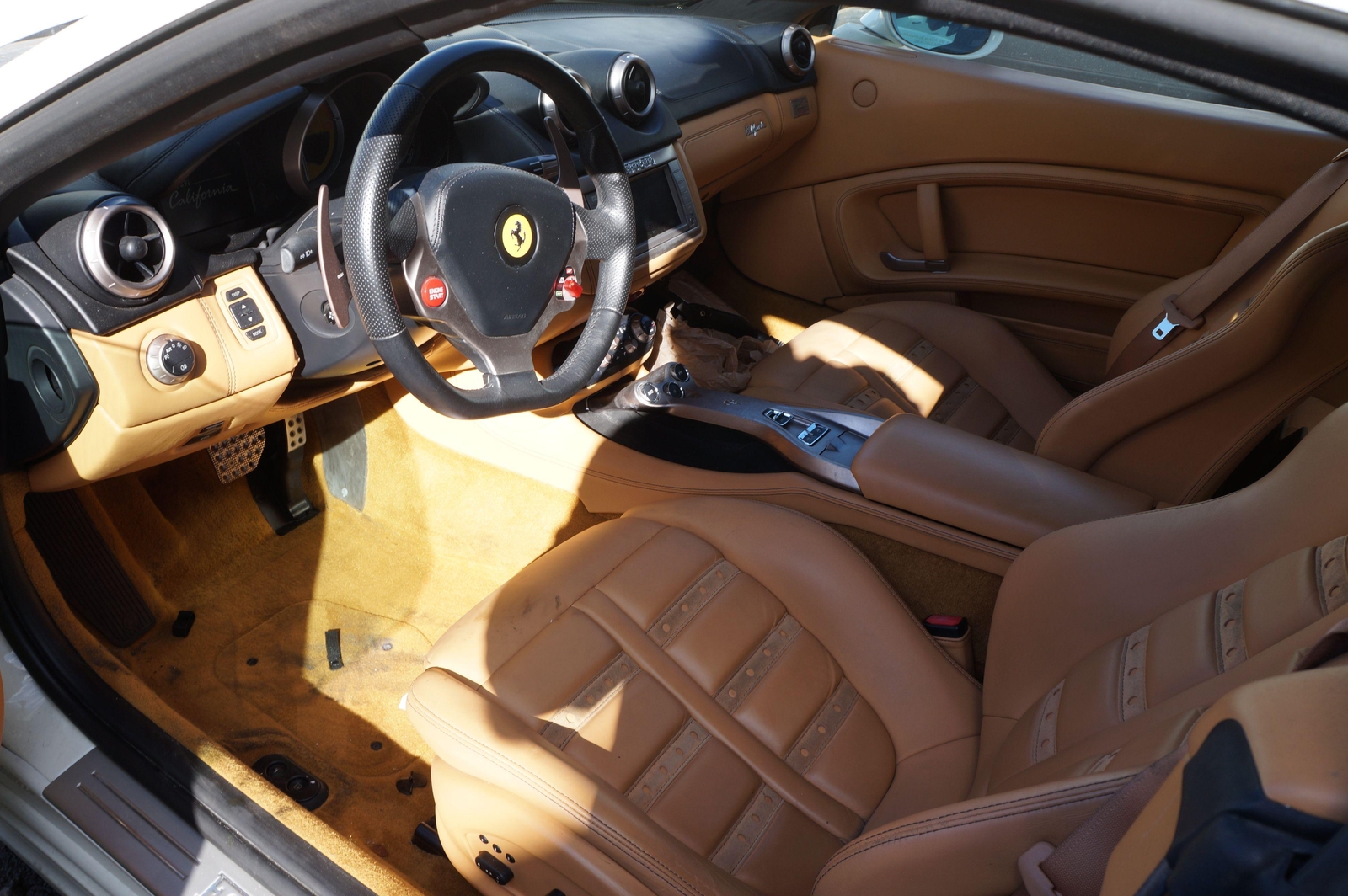 Right Central Dashboard Trim Panel Beige 80809200 OEM Ferrari California 2011
