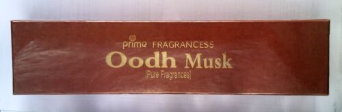 50g pack PRIME OODH MUSK Premium Quality Natural Incense Stick Masala Agarbatti - 第 1/2 張圖片