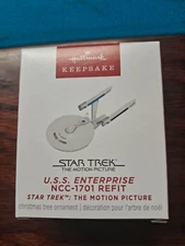 2024 Hallmark Keepsake Ornament Miniature Star Trek U.S.S. Enterprise NCC-1701