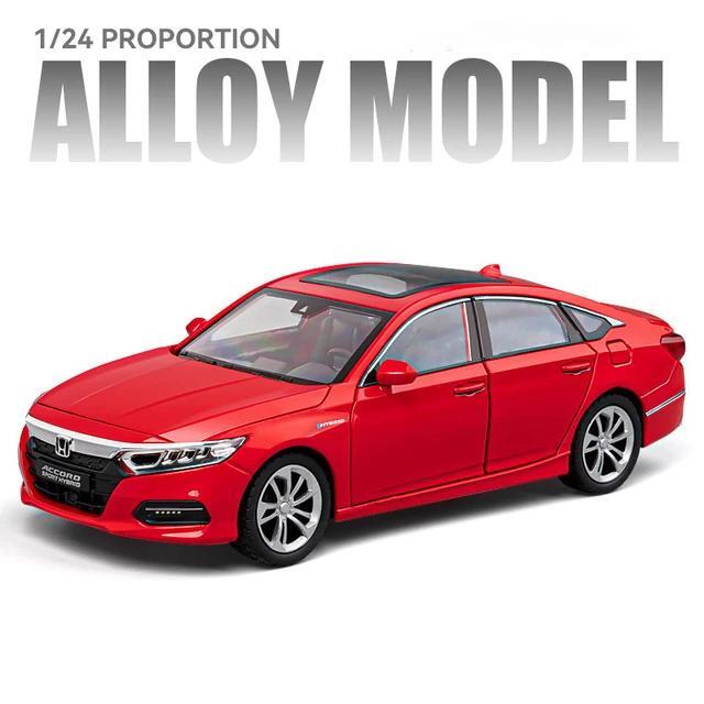 Honda Accord 1/24 アロイモデル 1:24 Honda Accord DieCast Car Model | eBay