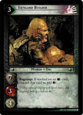 LoTR TCG Ents of Fangorn EoF Isengard Builder FOIL 6U66