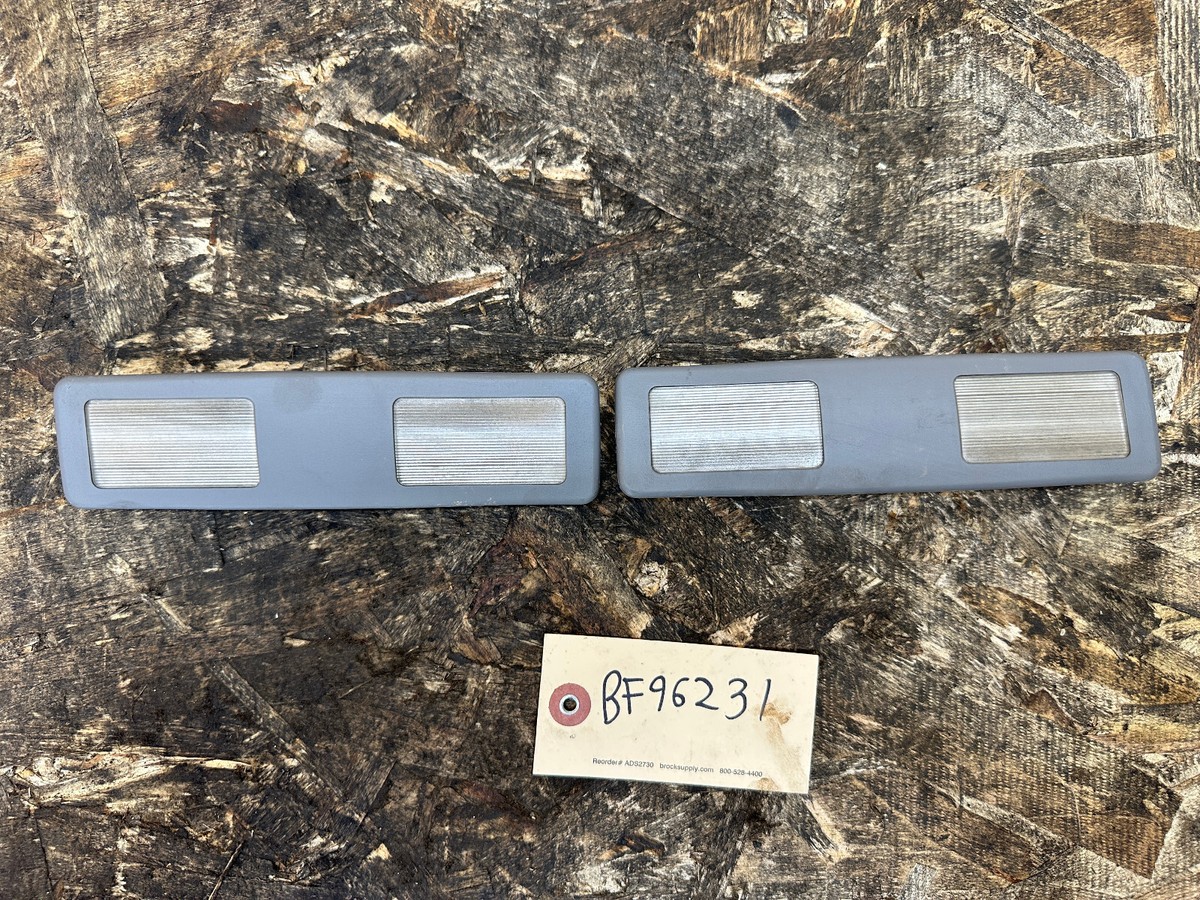 BMW 87-96 E34 5 SERIES INTERIOR SUN VISOR MIRROR LIGHT SET 2PC