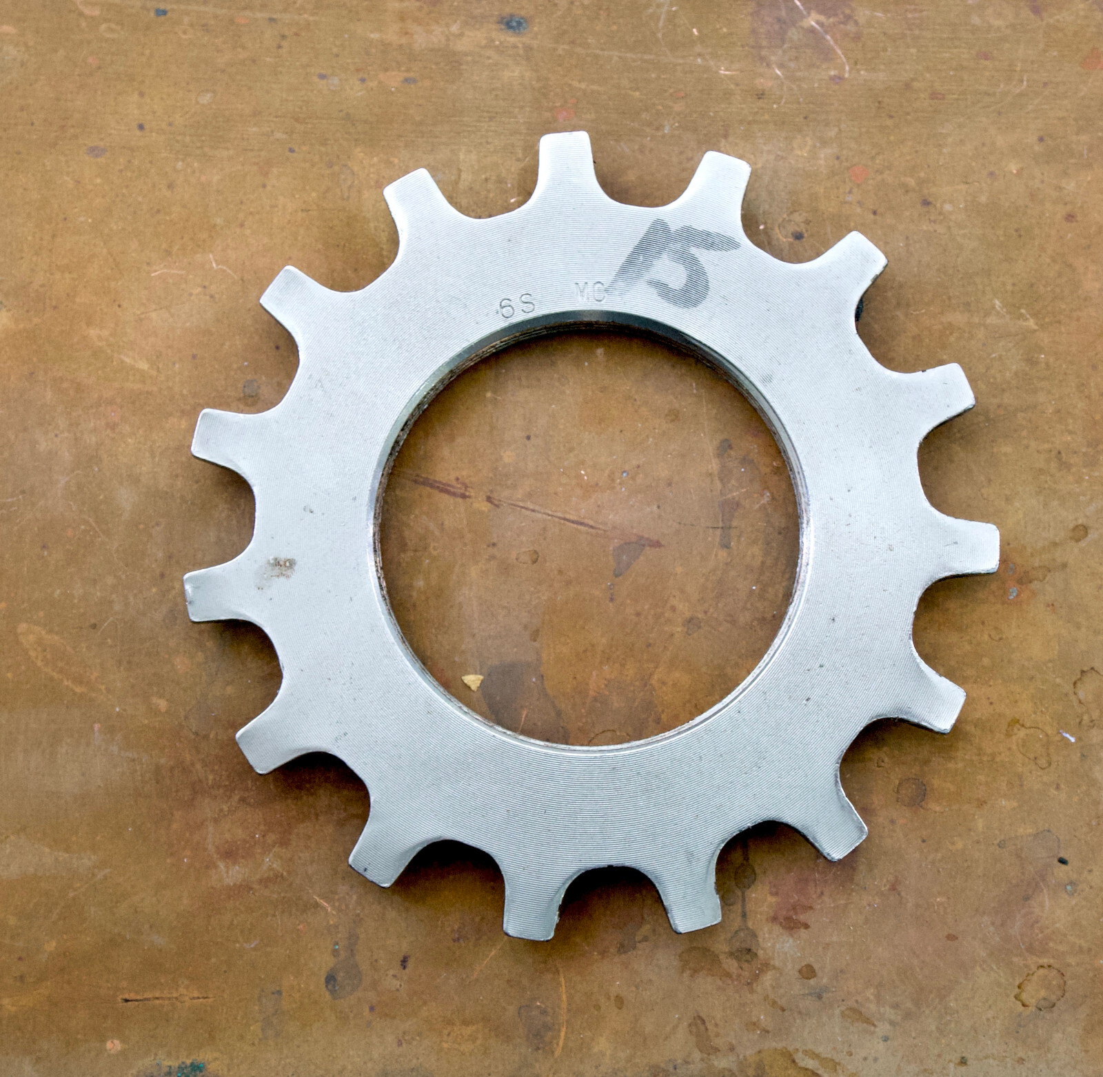 15T Uniglide Threaded Cog 6, 7, 8 Speed Shimano UG Cassette Road ...