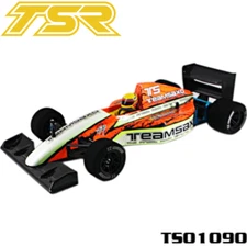 Team Saxo TS01090 LEGEND F1 Car Body RC Racing On-road Formula One Part Clear