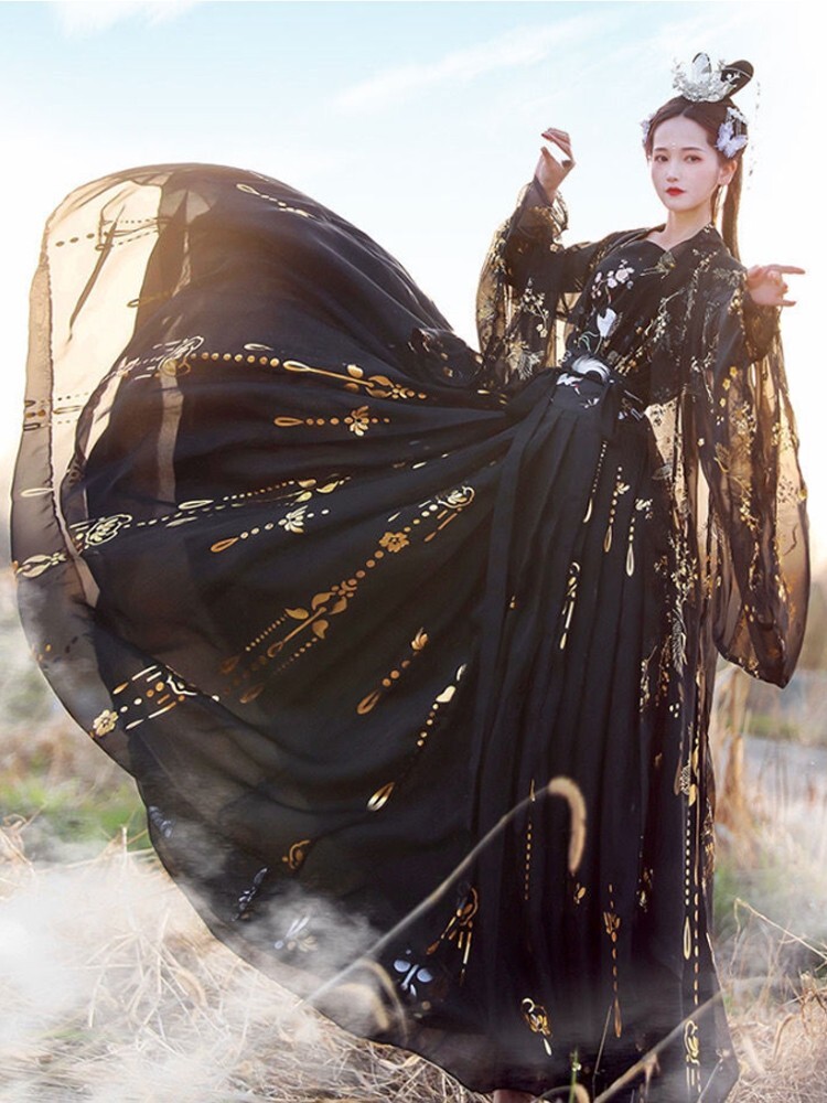 black fairy dress Aurora Butterfly Gown