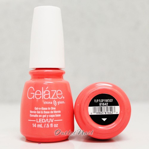 Geláze Gelaze by China Glaze 15 ml gel-n-base in un unico smalto gel @scegli QUALSIASI colore - Foto 32 di 49