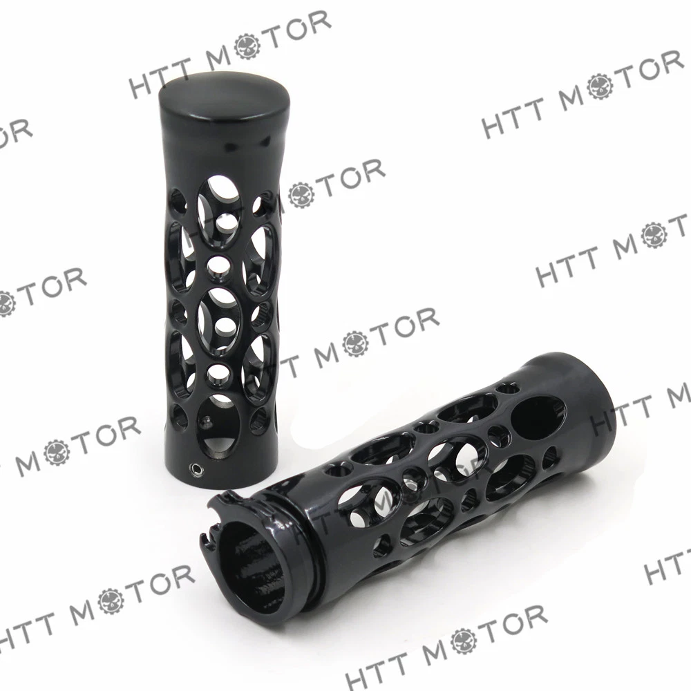 Hand Grips + Throttle Boss For Kawasaki Vulcan VN 750-2000 - Comfort Grip Set 7 thumbnail image
