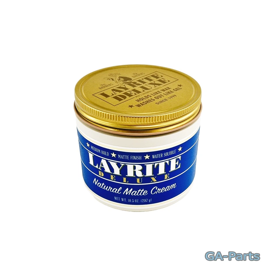 Layrite Matt Cream 297g – Haarwachs  Mittlerer Halt  Wasserlöslich  Haarstyling - Bild 3 von 3