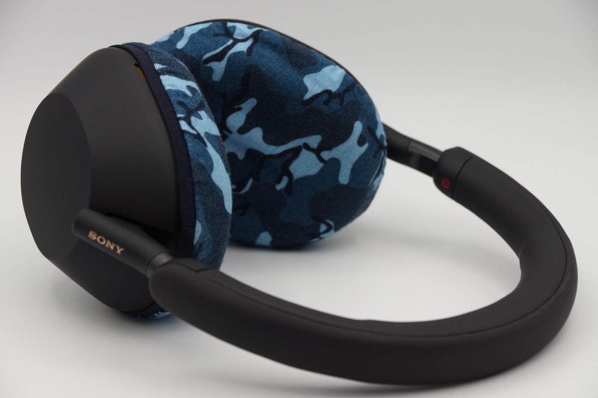 For SONY WH-1000XM5 mimimamo Super Stretch Headphone Cover L Ocean