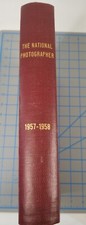 Vintage 1957/58 The National Photographer Magazine Complete Year Bound Hardcover
