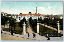 Karlovy Vary Czech Republic Postcard Empress Elishabethbad Building 1907