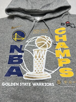 Golden State Warriors 2022 Champions Locker Room Nike NBA Hooded