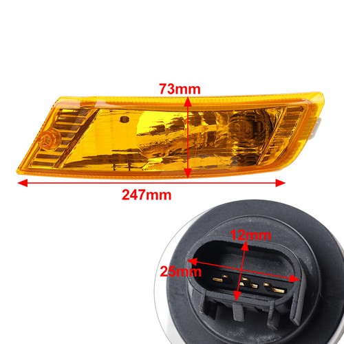 2x Seitenmarkierungsleuchte Blinkerleuchte Leuchte für Jeep Liberty 2005-2007 - Picture 12 of 12