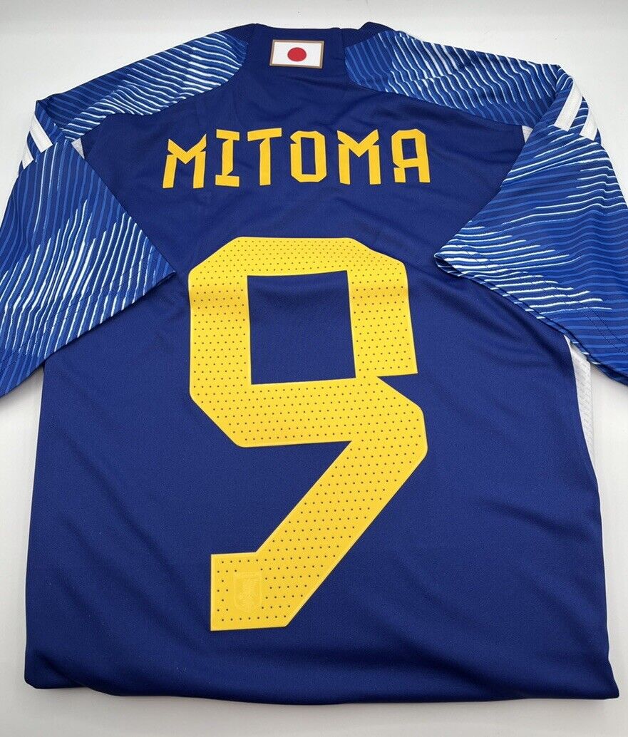 adidas Soccer Japan National Team Uniform 2022 #9 Kaoru adidas Soccer Japan National Team Uniform 2022 #9 Kaoru