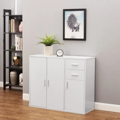 PANANA Wood 2 Drawers 3 Doors Sideboard Living Room TV Stand Storage Cabinet Cupboard