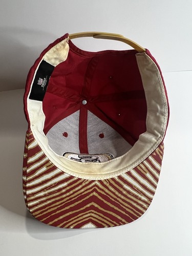 San Francisco 49ers Vintage NFL YOUTH Snapback Cap Hat Rare Zebra - Picture 6 of 11