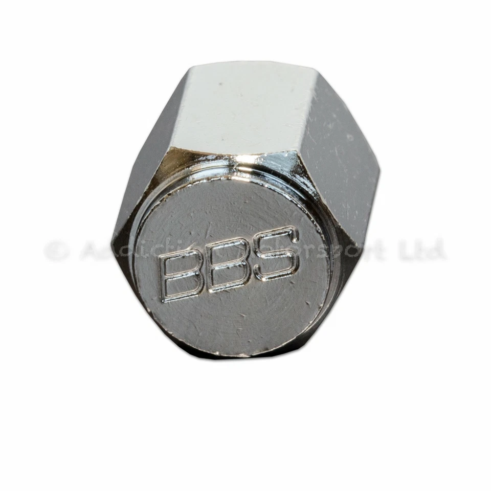 4x Genuine BBS Valve Dust Caps, Screw on BB 0915023 - Image 2 of 2