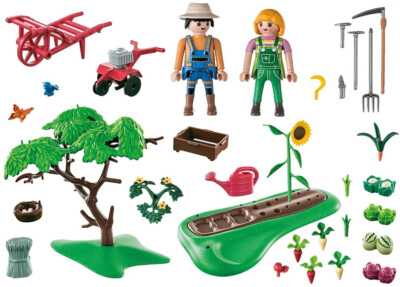 Playmobil Starter Pack Set 71380 Vegetable Garden watermelon