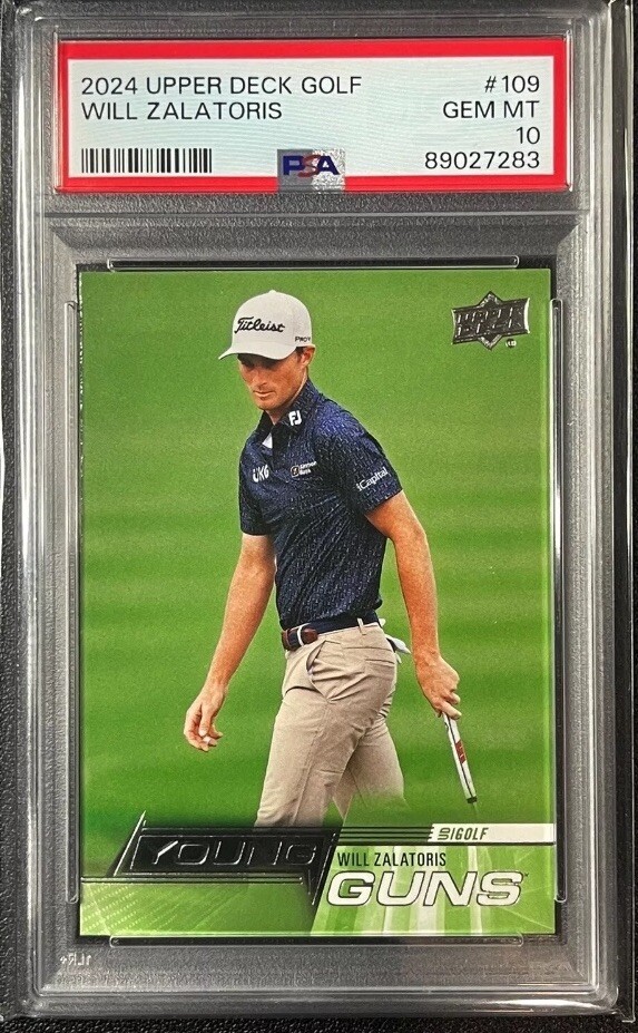 WILL ZALATORIS 2024 UPPER DECK YOUNG GUNS ROOKIE CARD #109 PSA 10