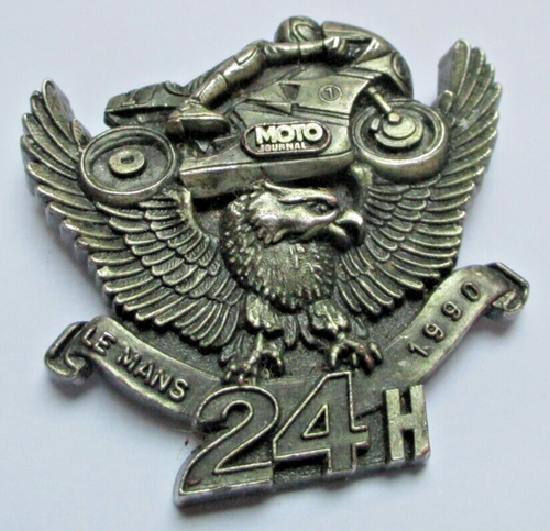 Insigne Broche Revers Vintage Sunbeam Moto – Émaillé Bleu – H.W. Miller Birmingham – Occasion