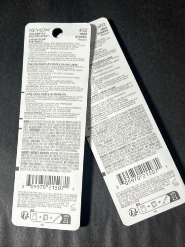 REVLON ColorStay Multiplayer Liquid-Glide Eye Pencil, #402 High Stakes, 2 Pack! - Picture 3 of 3