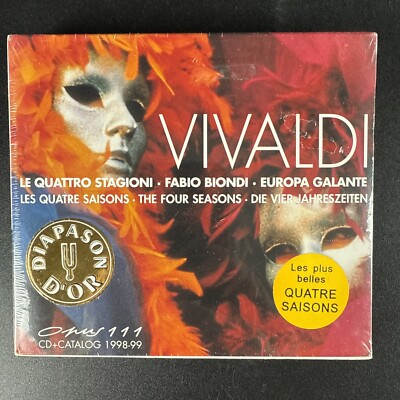 Vivaldi: Le Quattro Stagioni CD 1998 New Opus Production New Sealed