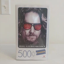 Cardinal Puzzle Blockbuster THE BIG LEBOWSKI 500 Piece Classic 90's Movie Puzzle