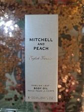Mitchell and Peach English Growers Body Oil English Leaf Full Size 3.4 oz.
