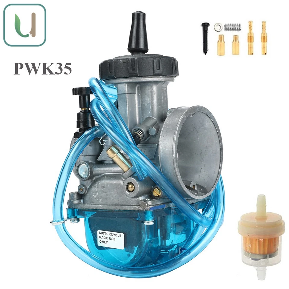 1989-1998 1991-2000 Carburetor + Throttle Cable For Suzuki RMX250 RM125 - Image 2 of 4