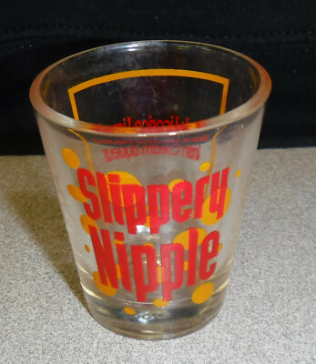 Vintage Slippery Nipple Shot Glass