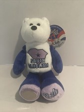 SOUTH CAROLINA State Quarter Coin Bear 8th State Plush Limited Treasures 2001