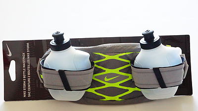 Nike Doppelt WasserFlasche Gürtel, Nike Storm Waistepack Training 2 Water Bottle