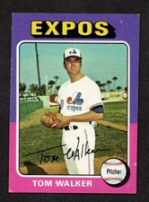 1975 Topps Baseball Mini Card #627 Tom Walker Montreal Expos EX *be