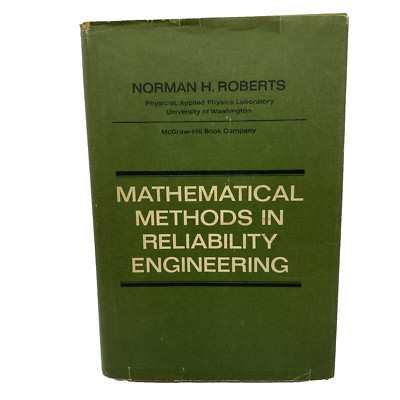 MATHEMATICAL METHODS IN RELIABILITY ENGINEERING, Hardcover, Slipcover 1964