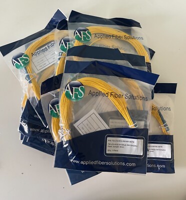Pack of 20 - 7M LCU-SCU 9/125um SM Simplex Fiber Jumper 2mm