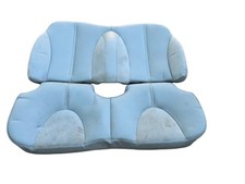 NISSAN MICRA K12  CABRIO RÜCKBANK RÜCKSITZBANK TEILLEDERAUSSTATTUNG Hellblau