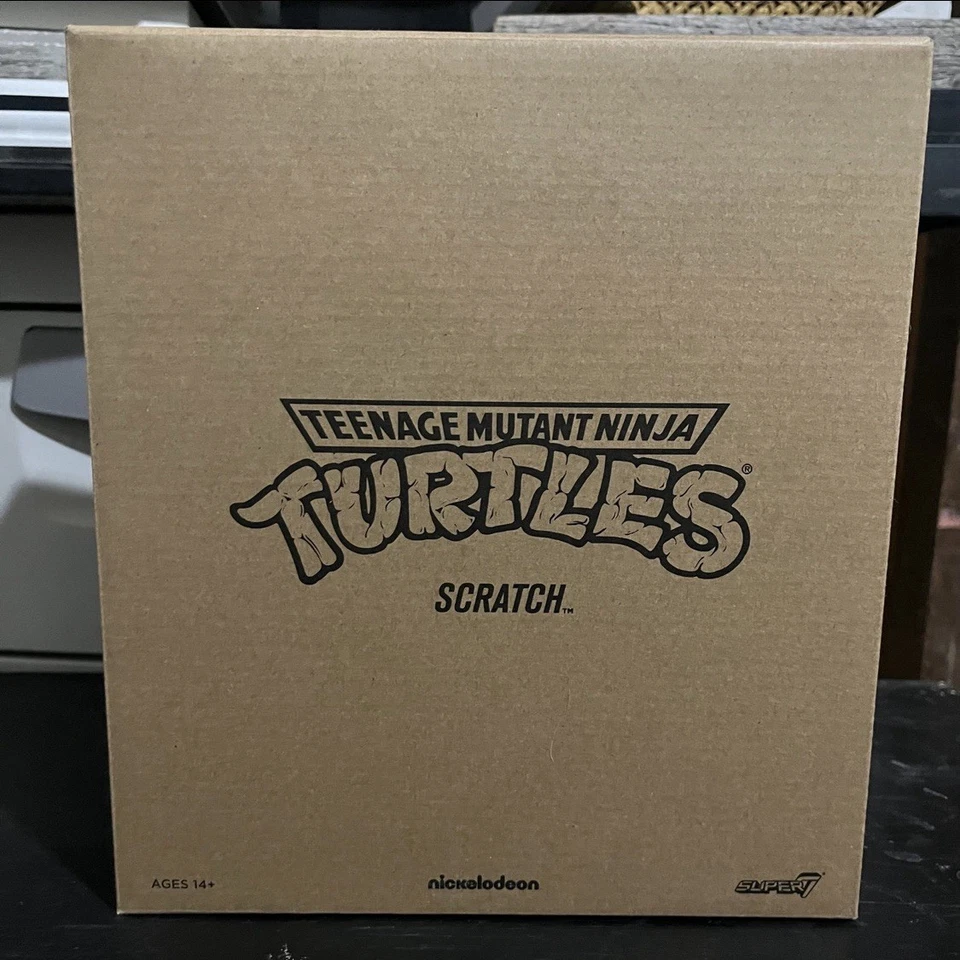 Figura de acción Teenage Mutant Ninja Turtles Scratch TMNT Super7 Ultimates Wave 6 Foto 4 de 4