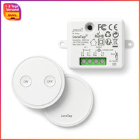 Funk Lichtschalter Set 230V Mit Fernbedienung 2300W Drahtlose Steuerung 200M