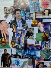 Doctor Who 10th Doctor Scrapbooking Ephemera Bundle Kit Paper sticker rose