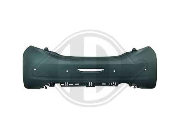 StoßStange Hinten FüR Peugeot 208 2015-2019 Grundiert-image
