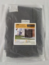 LBG Air Conditioner Cover Heavy Duty AC Outdoor Window Unit 21 x 15 x 16" Black