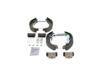 BOSCH Bremsbackensatz KIT SUPERPRO 0 204 114 710 für OPEL KARL C16 LPG