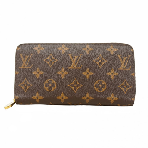 Louis Vuitton Monogram Zippy Wallet M41896 Brown Coquelicot (Men's... GZl1ibjd