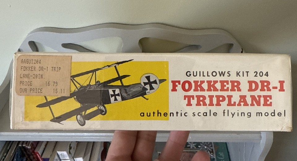 Fokker DR-1 Triplane Guillow's