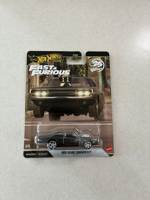 2026 HOT WHEELS PREMIUM FAST & FURIOUS 25YR 1/5 1970 DODGE CHARGER RT CHASE