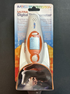 #ad Mobi DualScan Ultra Digital Ear amp; Forehead Thermometer w Flashlight $49.99