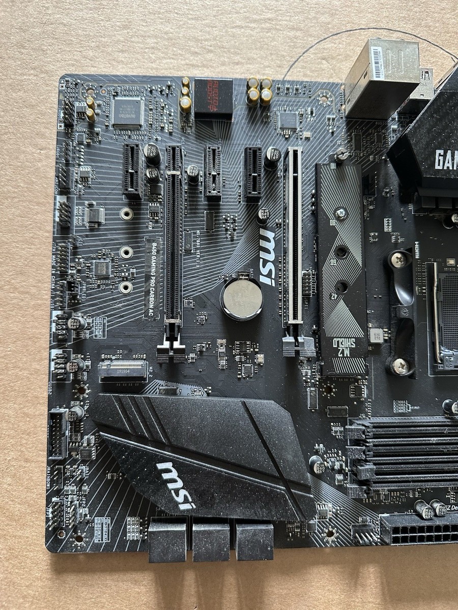 Pro Max Msi B450 Gaming Pro Carbon Ac Motherboard Msi Carbon Pro