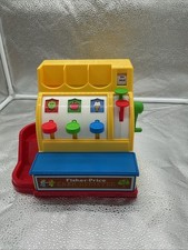 FISHER-PRICE TOYS CASH REGISTER DRAWER  BELL WORKS 2015 No Coins