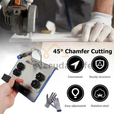 45 Degree Tile Chamfering Tool Ceramic Tile Cutter Tool Angle Grinder Attachment