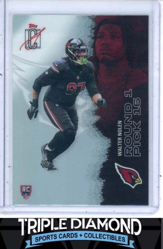 2025 Topps Signature Class Walter Nolen Rookie RC Refractor Cardinals AE206